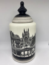Load image into Gallery viewer, Historic Buildings on Vase with Lid - Small
