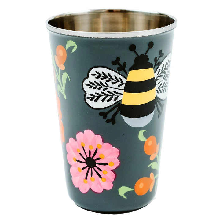 Bumble Bee Cup - Grey