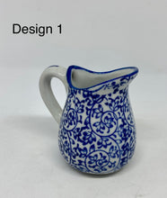 Load image into Gallery viewer, Ceramic Mini Jug - Blue &amp; White
