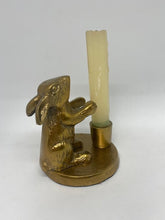 Load image into Gallery viewer, Chip Munk Candle Holder - Antique Gold
