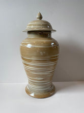 Load image into Gallery viewer, Cream Swirl Ginger Jar
