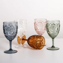 Load image into Gallery viewer, Flemington Acrylic Wine Glass - Blue
