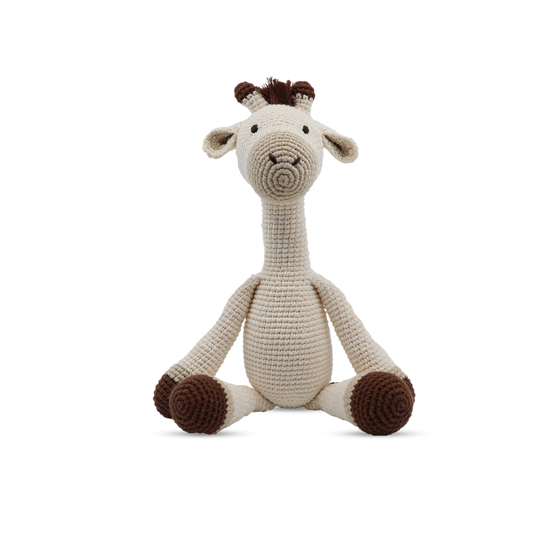 Giraffe Sitting