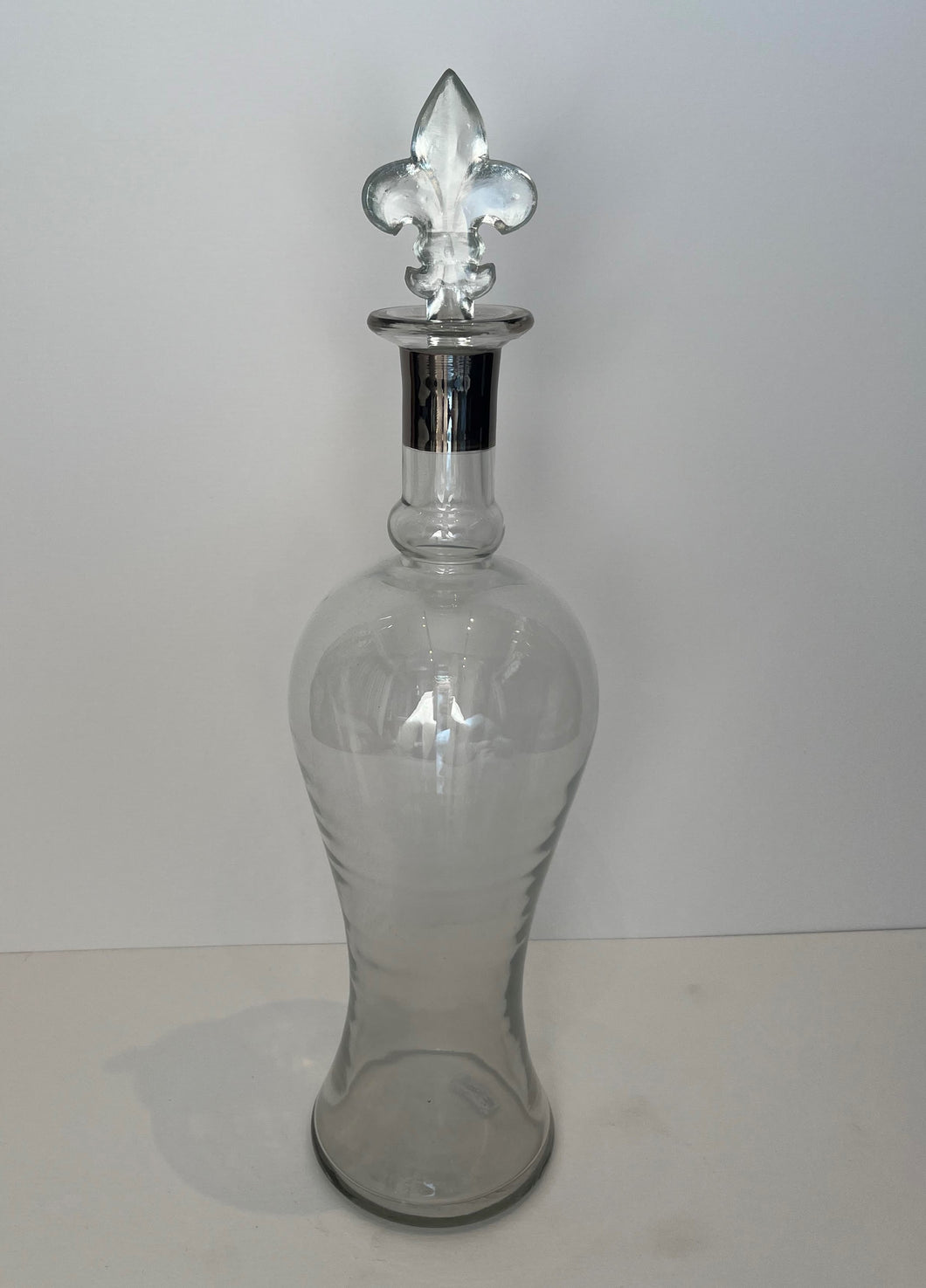 Glass Bottle with FleurDaLee Stopper
