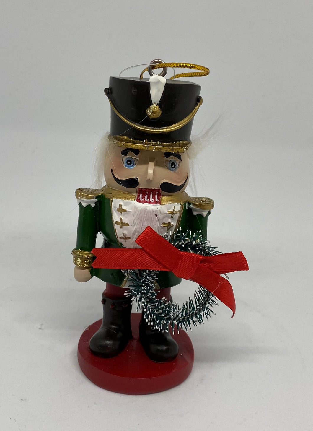 Nutcracker with Wreath - Hanging