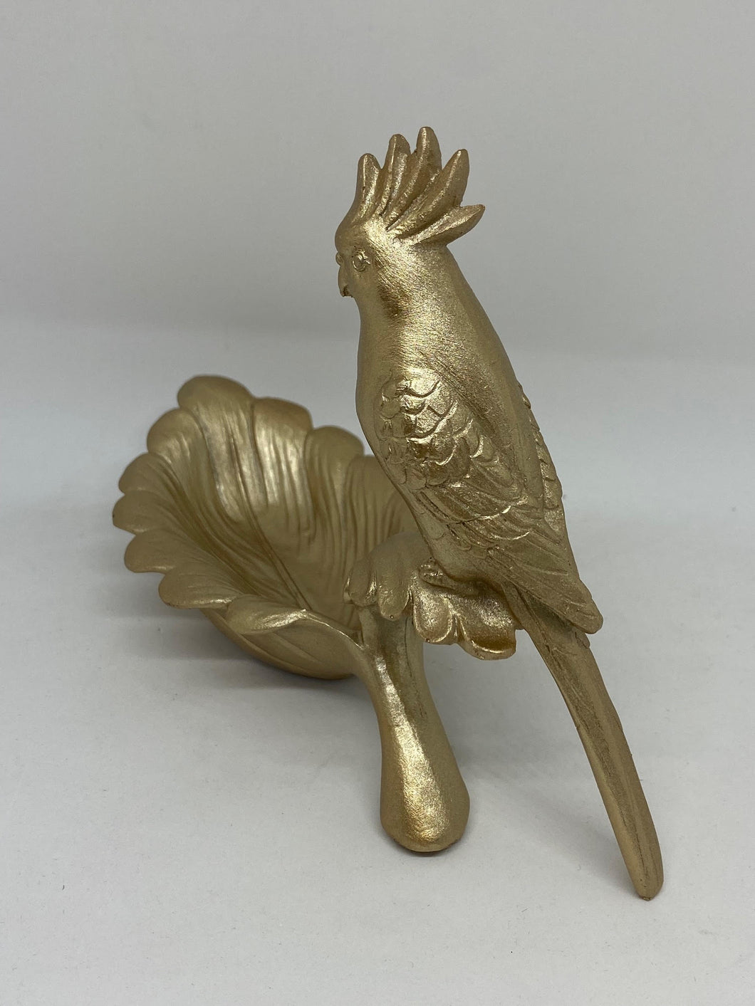 Petey Parrot Resin Bowl