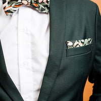 Load image into Gallery viewer, Protea Green Bow Tie
