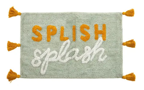 Splish Splash Cotton Bathmat