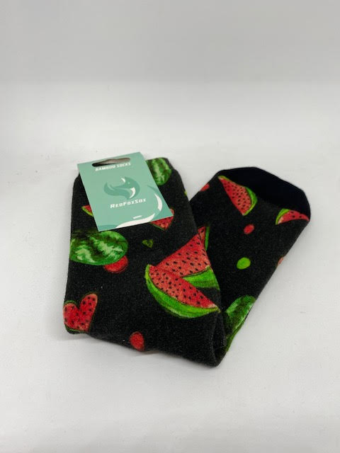 Redfox Unisex Watermelon Love Socks